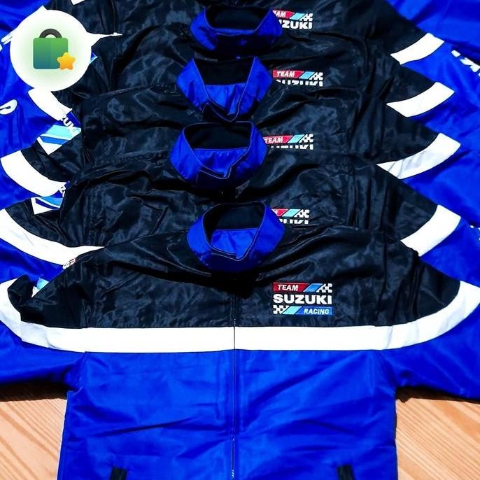 JAKET MOTOR TEAM SUZUKI RACING MURAH