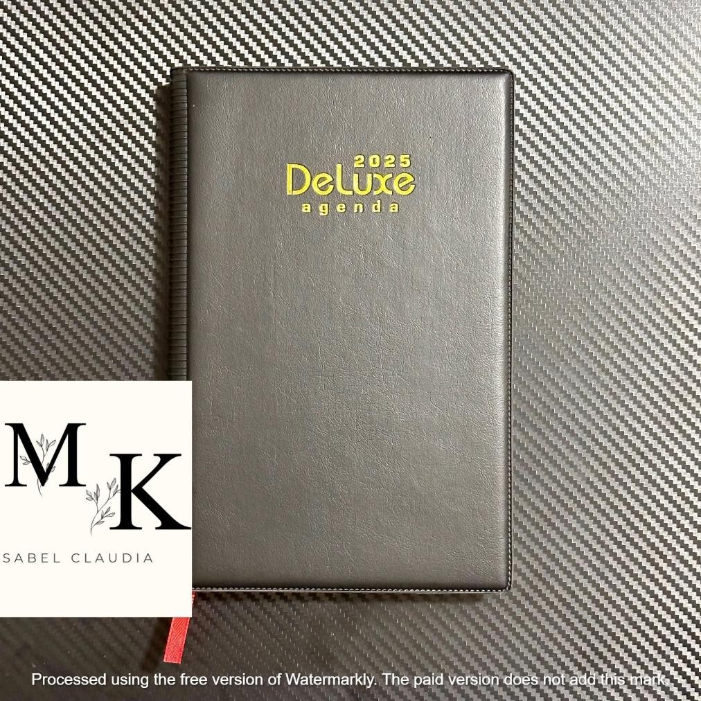 

AGENDA DELUXE 2025 KERTAS PUTIH DAN KREM ( FREE PEN HAPUS ) AST