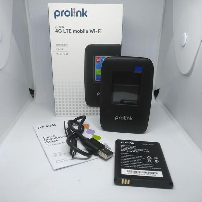 Prolink Dl 7202 Modem Wifi  4G Lte N300 Unlock All Operator   Prolink Dl-7202 Modem Wifi Portable Ne