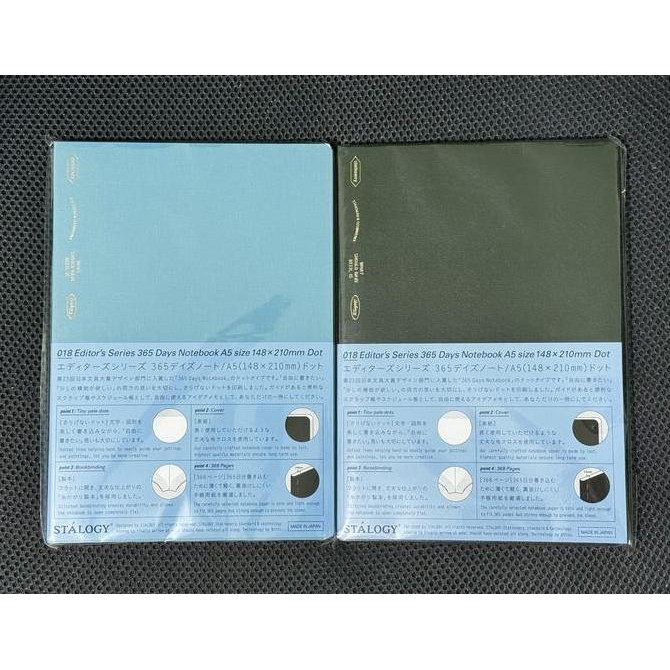 

Stalogy Editor'S Series 365 Days Notebook A5 Full Year Dot Co