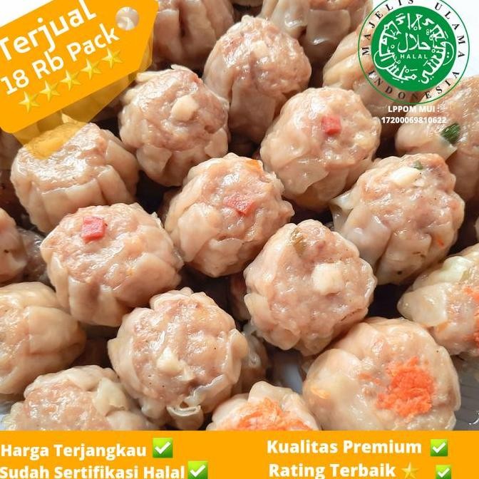 

Dimsum Frozen Premium Isi 50 Pcs + Saus Delmonte