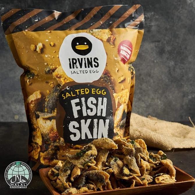 

Irvins Salted Egg Fish Skin (105 Gr) [Small]