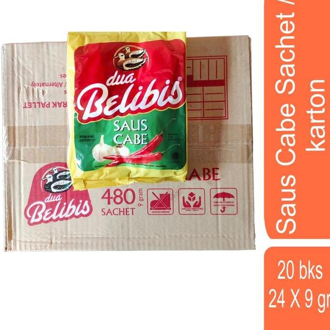 

Promo - Sambal Belibis Sachet @ 9Gr Karton Isi 480 Pcs