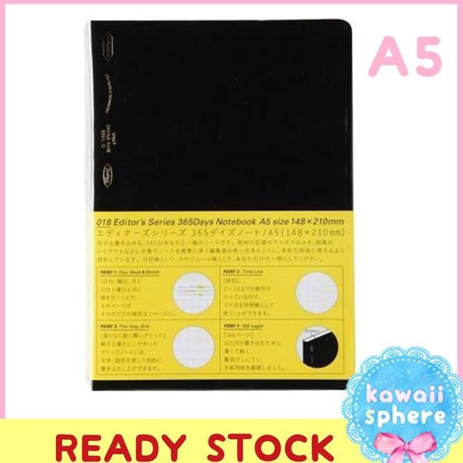 

Stalogy 365 Days Notebook | A5 | Stock Co