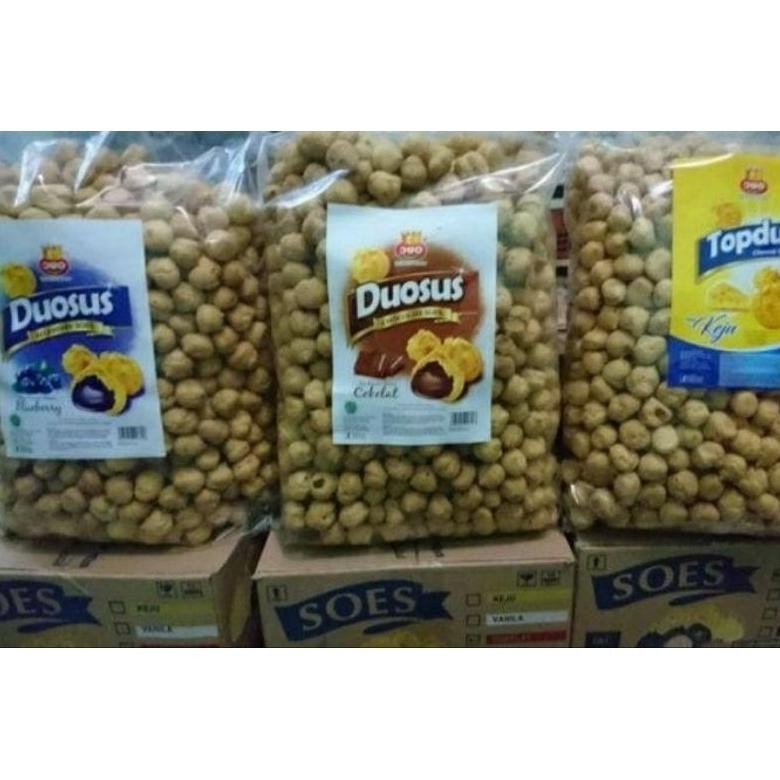 

PAKET USAHA - Duosus Kue Sus Kering Isian Coklat 1 dus