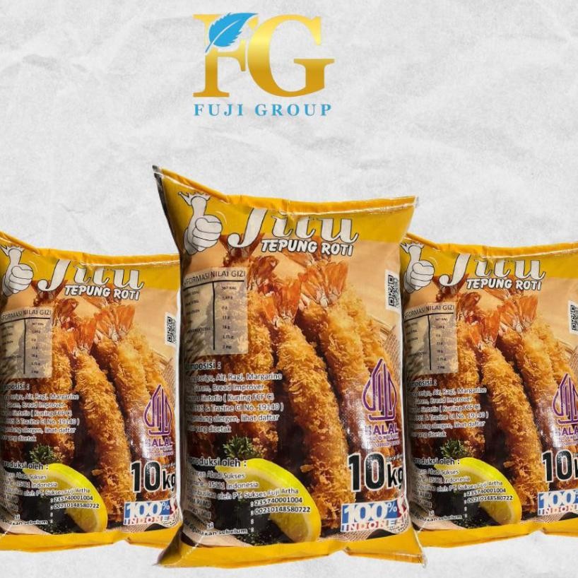 

Grab Gojek Only Tepung Roti Mix JITU / Breadcrumb Mix 10kg (1Sak) JITU