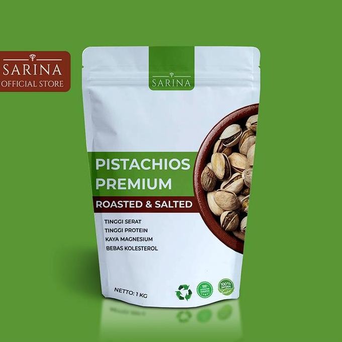 

Kacang Pistachio 500Gram Roasted Asin Premium