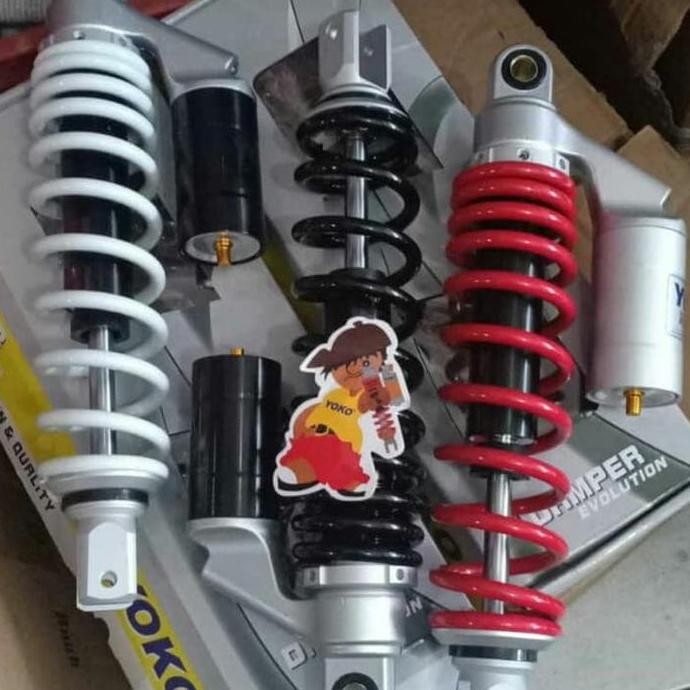 SHOCK BREAKER BELAKANG TABUNG ATAS MEREK YOKO YAMAHA NOUVO UK 280MM