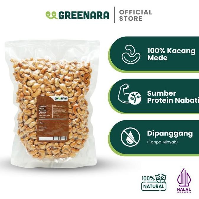 

Lightly Salted Roasted Cashew 1Kg / Mede Panggang Asin