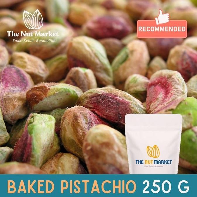 

Pistachio Kupas, Roasted 250 Gram, Tanpa Kulit