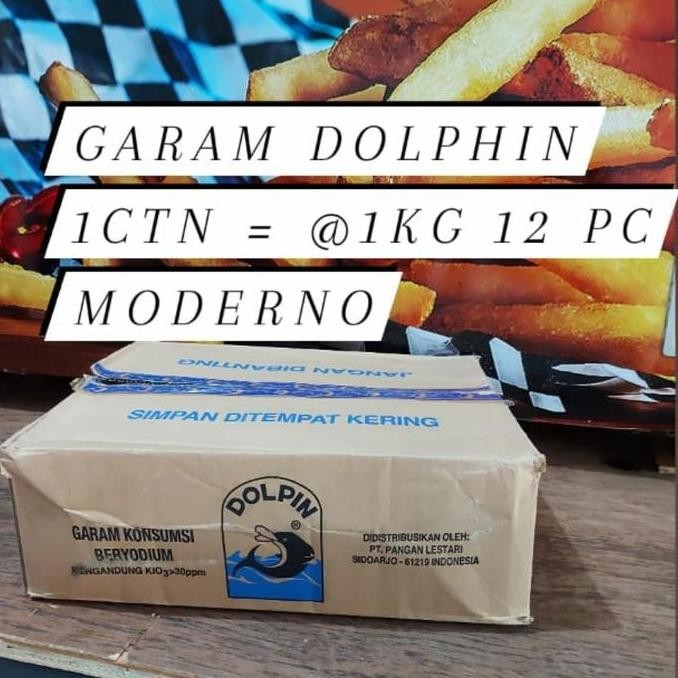 

Dolphin Garam 1 Kg X 12 Pack Kartonan