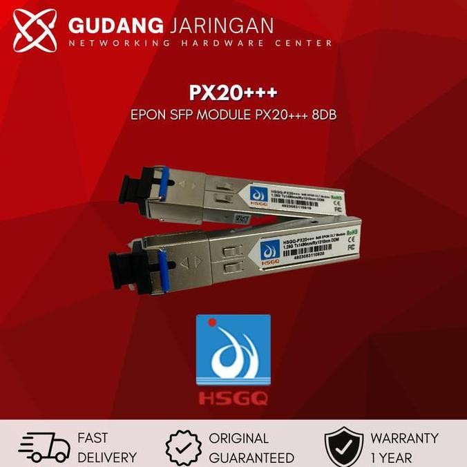 Epon Olt Module Sfp Px20+++ 8Db Hsgq-Sfp New Stok