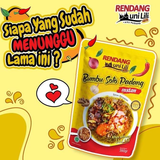 

BUMBU SOTO PADANG INSTAN By Rendang Uni Lili