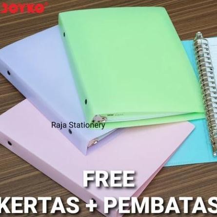 

Joyko Binder Note A5 B5 Pastel / Buku Tulis Catatan Binder Joyko A5 B5 Co