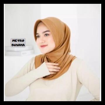 HIJAB BERGO JERSEY PREMIUM PET PENDEK / HIJAB SPORTY PENDEK / HIJAB SPORT SALUR INSTAN SIMPEL