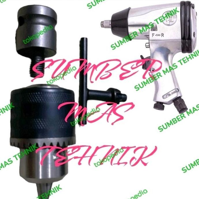 Kepala Adaptor Wrench 1/2 Inc Ke Kepala Bor 10Mm As Adaptor Ke Impac New Stok