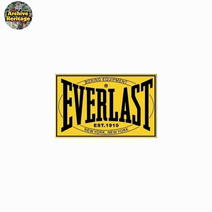 

Sticker Everlast Boxing Equipment Brand Fitness Enthusiasts Logo Stiker Co