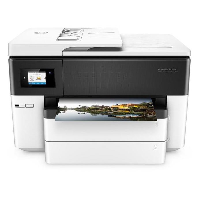 Printer Hp 7740 A3 Officejet Pro 7740 All In One Wifi New Stok