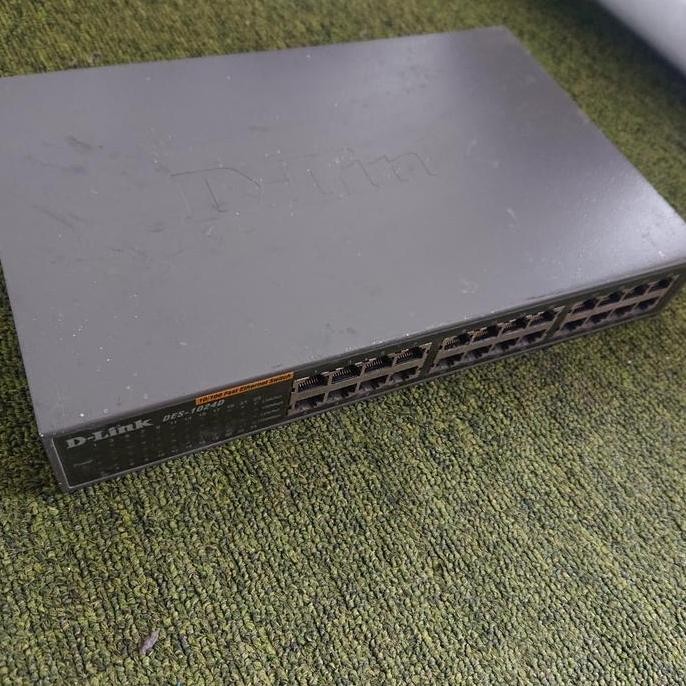 Switch Hub 24 Port Dlink Des-1024D New Stok