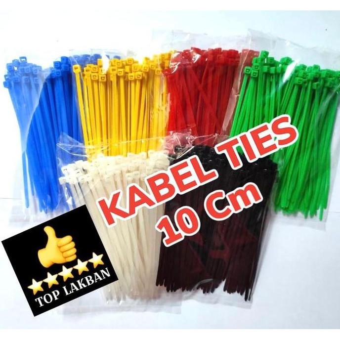 

Kabel Ties 10 Cm (2,5 X 100 Mm) Isi 100 Pcs / Cable Tie / Insulock Co