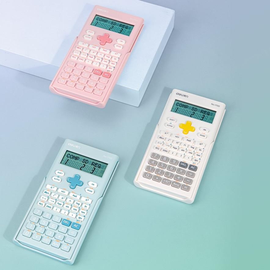 

Deli 1700 Calculator Scientific Kalkulator 24 Fungsi Kalkulasi