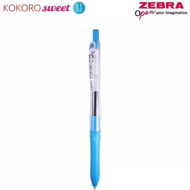 

PEN ZEBRA KOKORO SWEET GEL 0.5 (12PCS) / PEN KOKORO SWEET GEL MIXED BODY COLORS