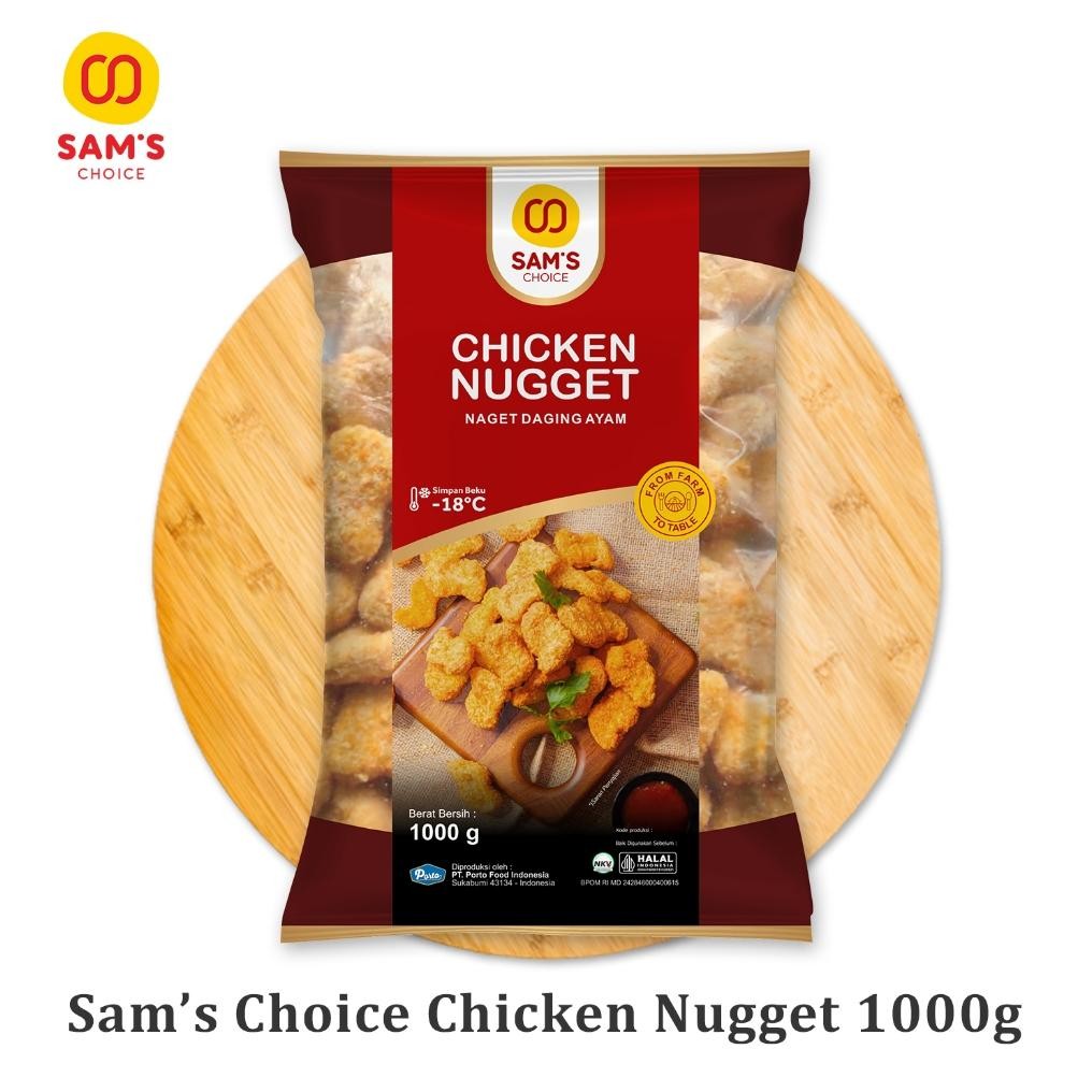 

Sam's Choice Chicken Nugget 1Kg Halal MUI