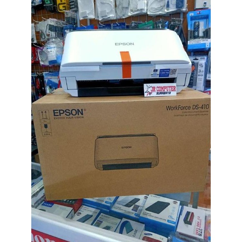 Epson Scanner Ds-410/Ds410/Ds 410 Scan Resmi New New Stok
