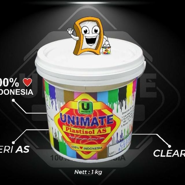 Unimate Plastisol As Clear @1kg