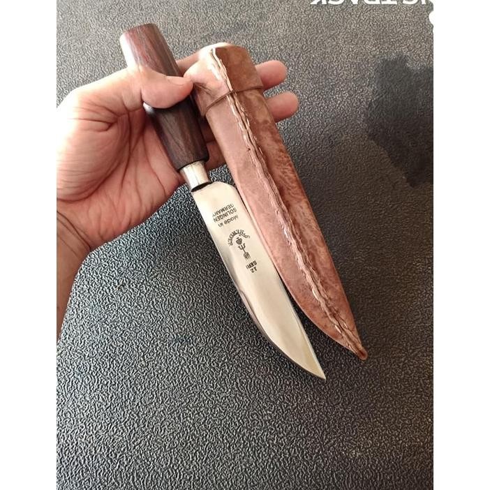 Pisau Dapur Cap Garpu Heder Solingen Lokalan Sembelih Seset Daging Kulit Super Tajam