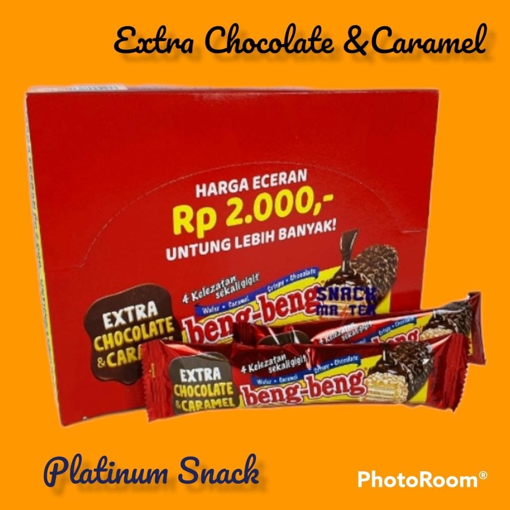 

NEW Beng Beng 1 box 17 pcs @ 25gr Double Coklat | Mayora