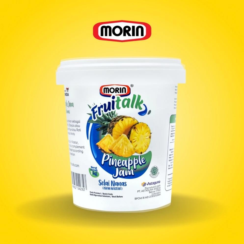 

Morin Selai Nanas Isian Nastar 1kg Aroma Rempah