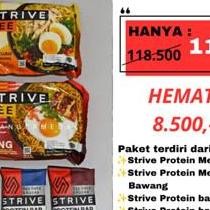 

Strive Energy Paket Muscle Recovery Meal Protein Bar Mie Mee Cemilan Sehat Olahraga