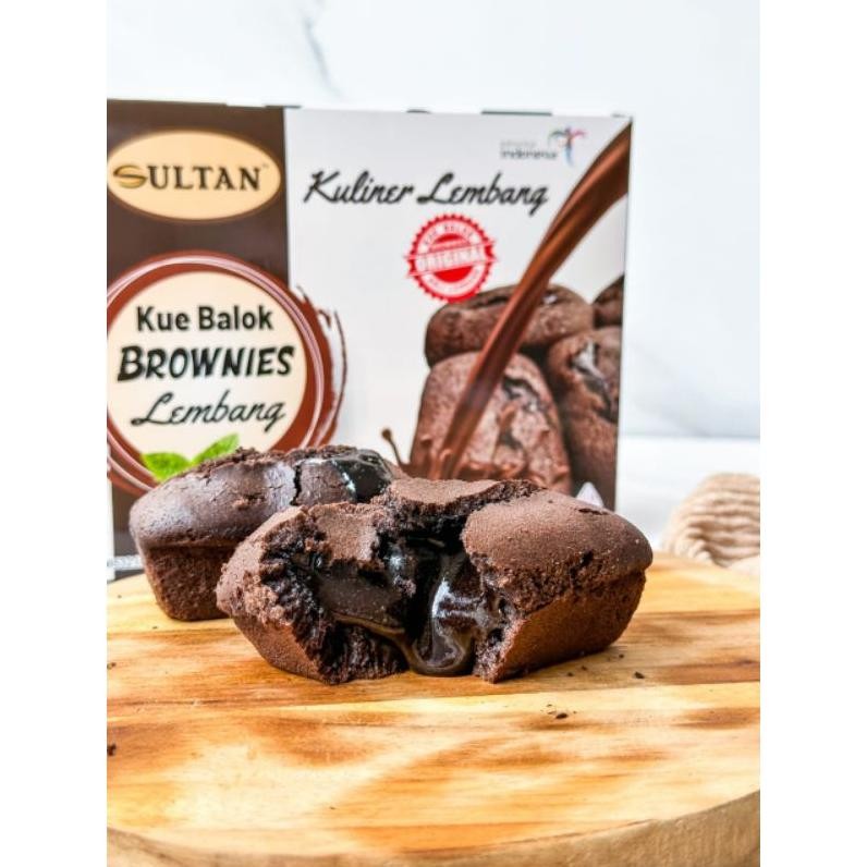 

Kue balok Brownies Sultan Coklat lumer Lembang, kue balok brownies kang sule 10pcs (Bisa ke luar kota,luar P.jawa)