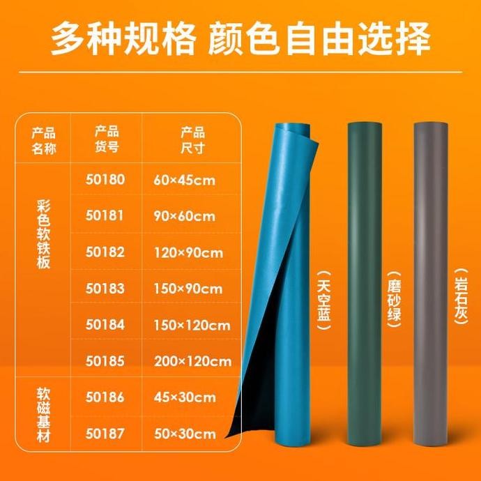 

Deli Soft Board Wallpaper/Papan Tulis Tempel Untuk Kapur Abu-Abu 5018X lm