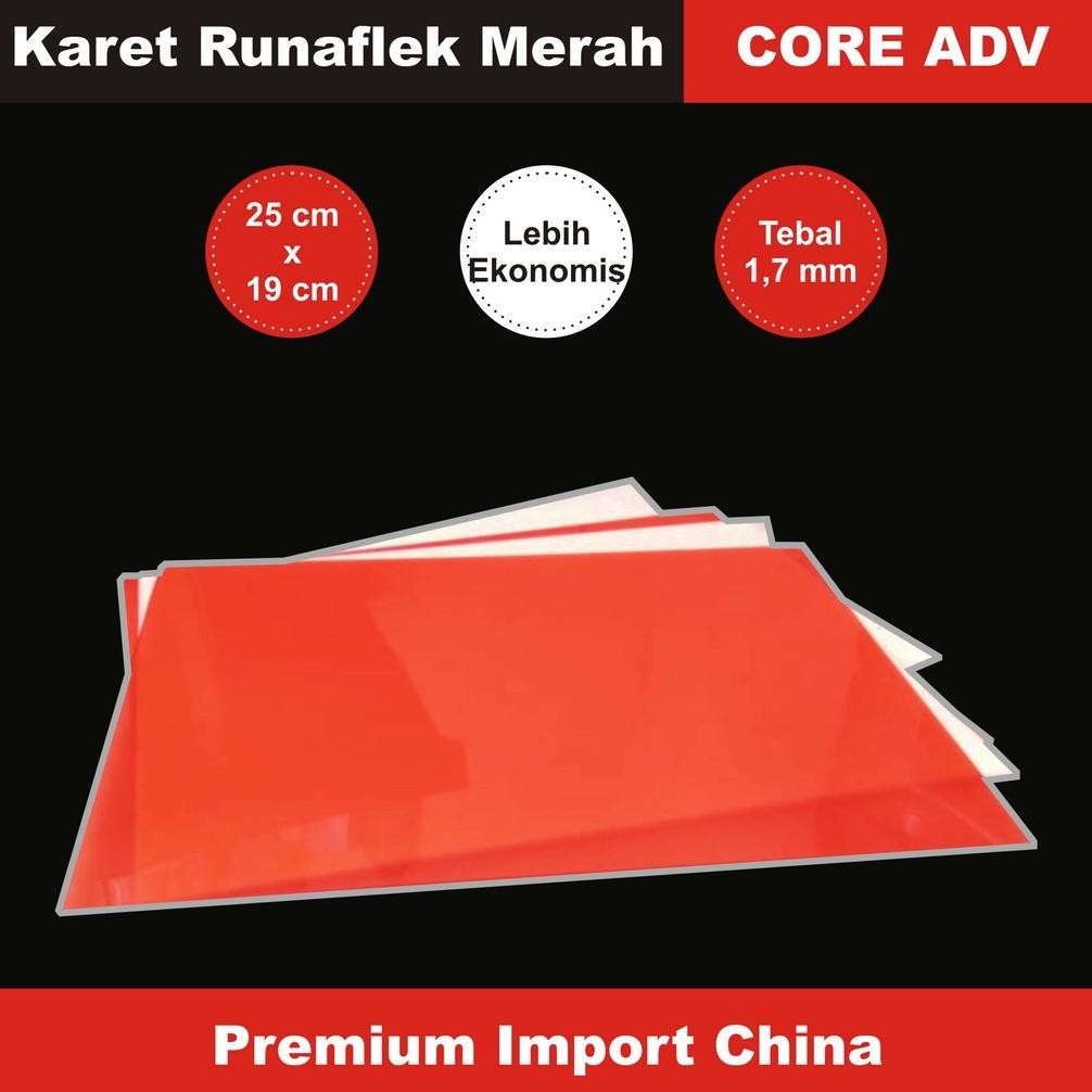 

Karet Stempel Runaflek Merah