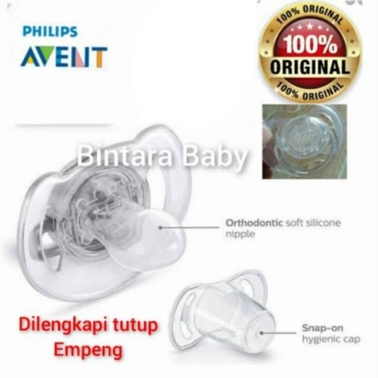 Tutup Empeng Avent Satuan Empeng Philips Avent / Philips Avent Translucent AST