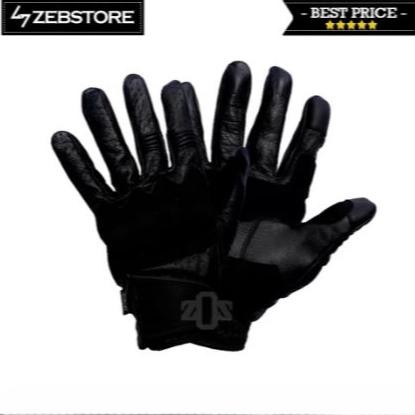 Sarung Tangan Glove Kulit Leather Northy Fury Knuckle Protector Black