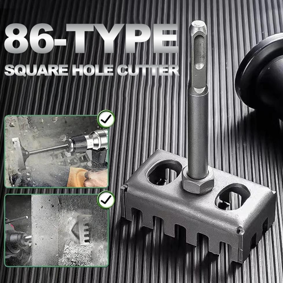 

New 86-Type Creative Square Hole Cutter For Electrical Box Square Socket Puncher For Water & Electricity Installation Hand Tools