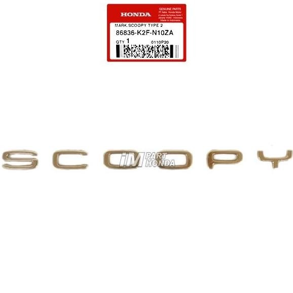 86836-K2F-N10Za Emblem Scoopy Esp K2F 2020 - 2022 Prestige Gold