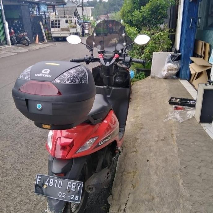 Paket Lengkap Top Cases Adira Box Motor Bogor Hartbox Bracket Free High Quality