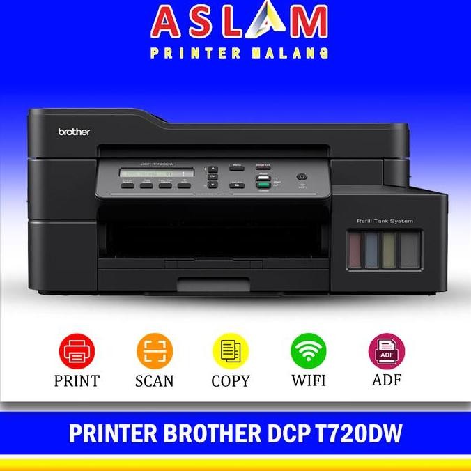 Printer Brother Dcp-T720Dw T720| Pengganti Printer Dcp T700/T710 New Stok