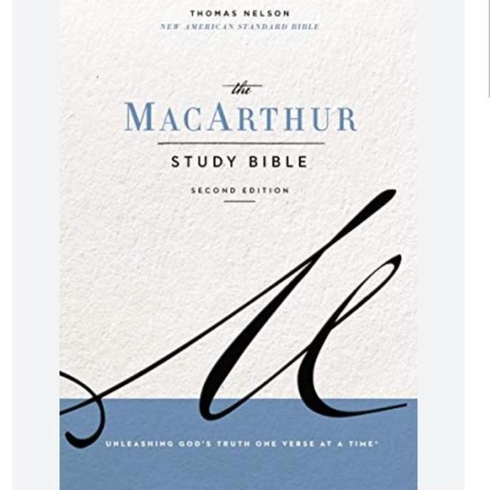 Alkitab NASB MacArthur Study Bible Second Edition Hardcover