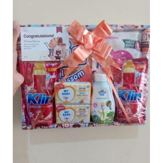 TERMURAH Parsel Bayi Lengkap Dengan Sabun Dan Deterjen Siap kirim