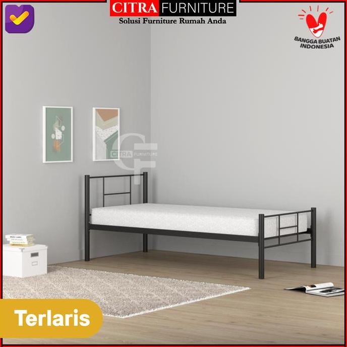 Shumo X Sleep Owl | Ranjang Besi Minimalis Single Bed Tempat Tidur