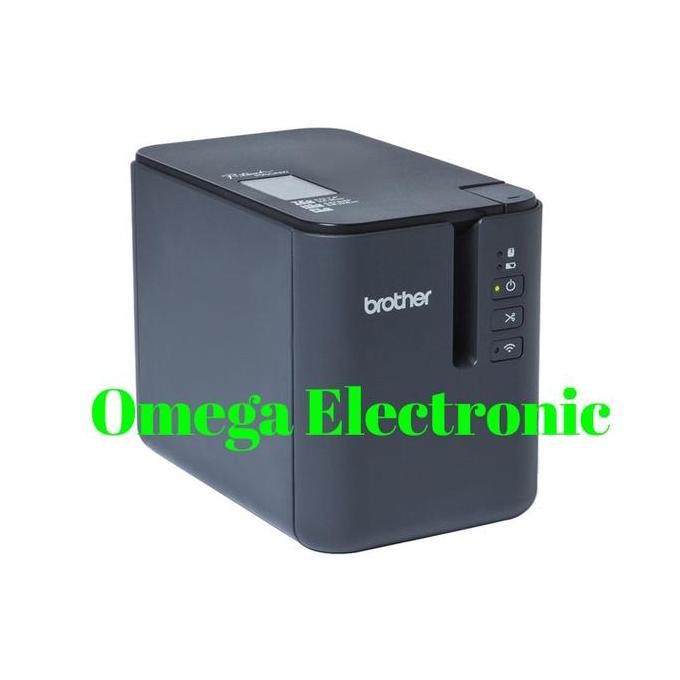 

Resmi Brother Label Printer Pt-P950Nw Pc Connect Bar Pembuat Label New Stok