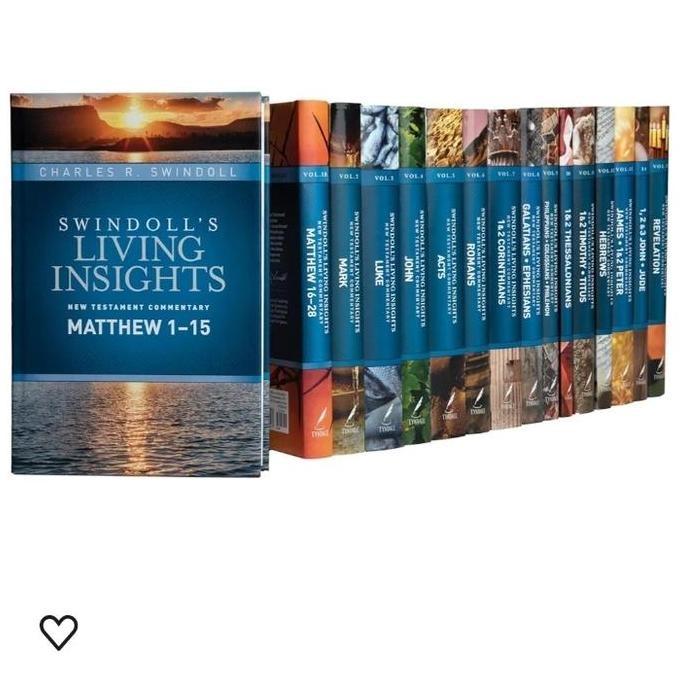 Charles Swindoll Living insight Bible Commentary New Testament