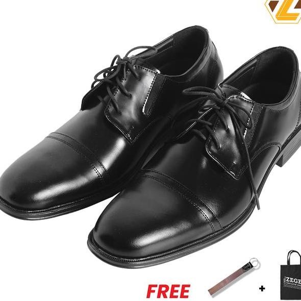 Zeger Sepatu Pantofel Kulit Pria Sk 178