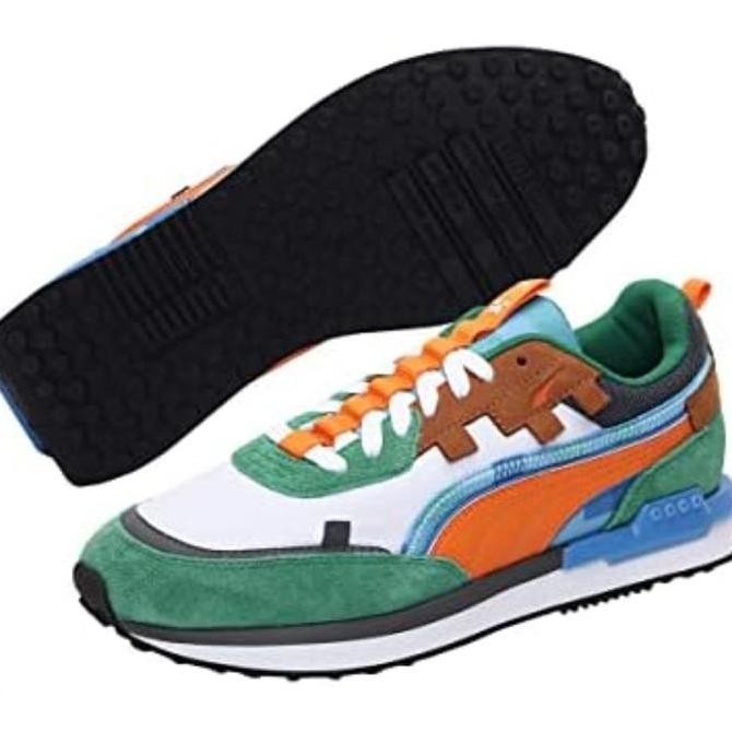 Sepatu Puma City Rider Minecraft Shoes Original