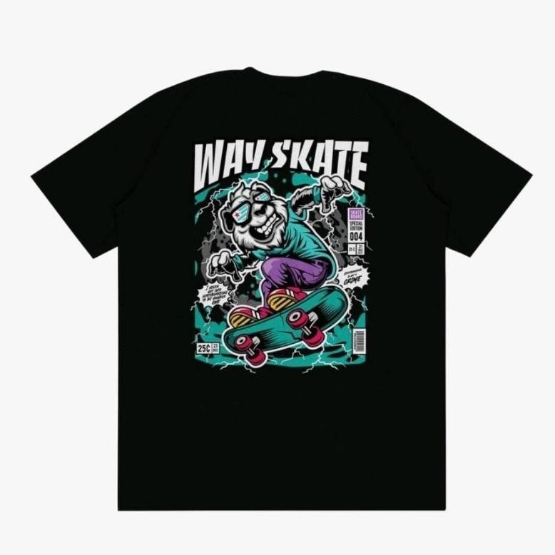 Promo Kaos Way Skate Black Kaos Keren Kaos Dewasa Kaos Distro
